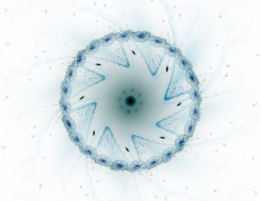Uzay serisi geometrisini. Görsel olarak çekici zemin kavramsal Izgaralar eğrileri ve fraktal öğeleri öğesi olarak uygun yapılmış 