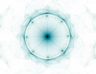 Uzay serisi geometrisini. Görsel olarak çekici zemin kavramsal Izgaralar eğrileri ve fraktal öğeleri öğesi olarak uygun yapılmış 