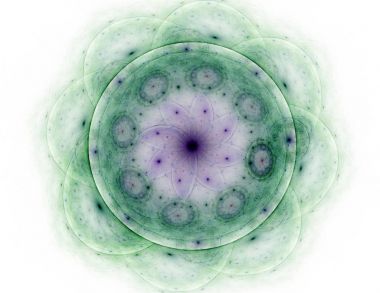 Dantelli renkli saat desen. Dijital fractal sanat tasarım. Kutsal semboller işaretler geometrisi soyut tasarım. 