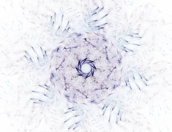 Konuyla ilgili soyut fraktal formlar grafik tasarım ve nükleer fizik bilim parçacıkların. Kutsal geometri futuristik