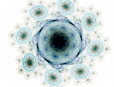 Uzay serisi geometrisini. Görsel olarak çekici zemin kavramsal Izgaralar eğrileri ve fraktal öğeleri öğesi olarak uygun yapılmış 