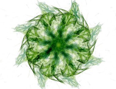 Konuyla ilgili soyut fraktal formlar grafik tasarım ve nükleer fizik bilim parçacıkların. Kutsal geometri futuristik