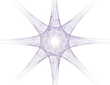 Uzay serisi geometrisini. Görsel olarak çekici zemin kavramsal Izgaralar eğrileri ve fraktal öğeleri öğesi olarak uygun yapılmış 