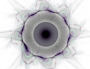 Uzay serisi geometrisini. Görsel olarak çekici zemin kavramsal Izgaralar eğrileri ve fraktal öğeleri öğesi olarak uygun yapılmış 