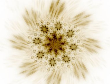 Konuyla ilgili soyut fraktal formlar grafik tasarım ve nükleer fizik bilim parçacıkların. Kutsal geometri futuristik