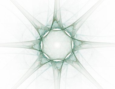 Uzay serisi geometrisini. Görsel olarak çekici zemin kavramsal Izgaralar eğrileri ve fraktal öğeleri öğesi olarak uygun yapılmış 