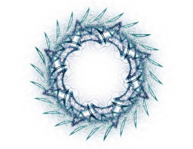 Uzay serisi geometrisini. Görsel olarak çekici zemin kavramsal Izgaralar eğrileri ve fraktal öğeleri öğesi olarak uygun yapılmış 