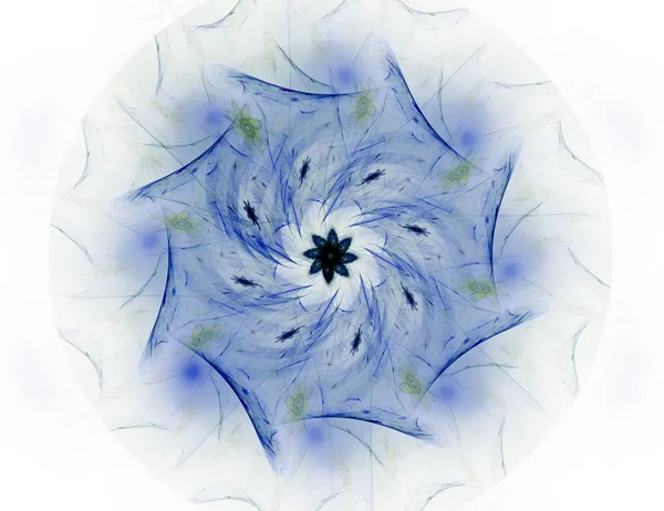 Dantelli renkli saat desen. Dijital fractal sanat tasarım. Kutsal semboller işaretler geometrisi soyut tasarım. 