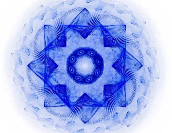 Konuyla ilgili soyut fraktal formlar grafik tasarım ve nükleer fizik bilim parçacıkların. Kutsal geometri futuristik