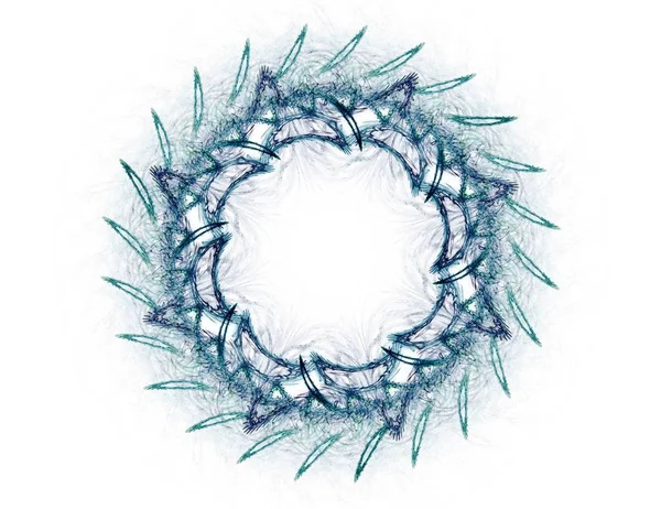Uzay serisi geometrisini. Görsel olarak çekici zemin kavramsal Izgaralar eğrileri ve fraktal öğeleri öğesi olarak uygun yapılmış 