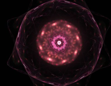 Soyut fraktal enkaz dijital sanat yaratıcı grafik tasarım için