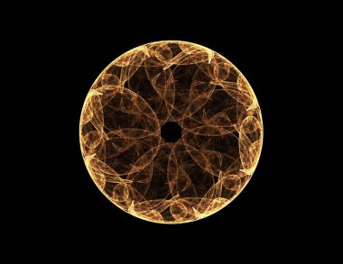 Soyut fraktal enkaz dijital sanat yaratıcı grafik tasarım için