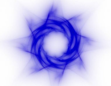 Parlak renkli fraktal boşluk dijital sanat yaratıcı grafik tasarım için