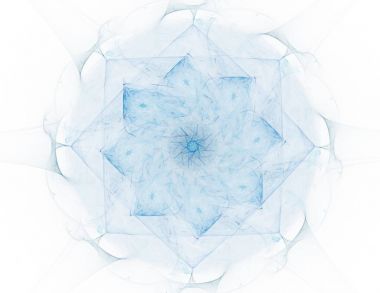 Konuyla ilgili soyut fraktal formlar grafik tasarım ve nükleer fizik bilim parçacıkların. Kutsal geometri nereye futuristik