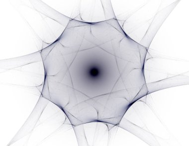 Geometrik Spiral aşağı düşüyor. Soyut renkli fraktal doku