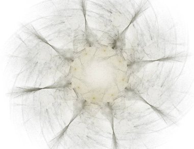 Parlak renkli fraktal boşluk dijital sanat yaratıcı grafik tasarım için