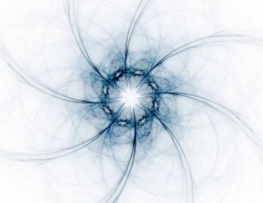 Soyut fraktal renk ve arka plan geçiş daire oval. Hareket illüstrasyon.