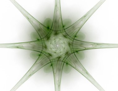 Konuyla ilgili soyut fraktal formlar grafik tasarım ve nükleer fizik bilim parçacıkların. Kutsal geometri.