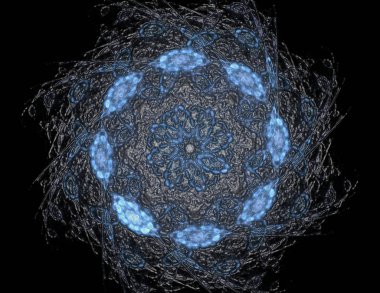 Uzay serisi geometrisini. C görsel olarak çekici zemin yaptı