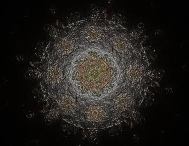 Uzay serisi geometrisini. C görsel olarak çekici zemin yaptı