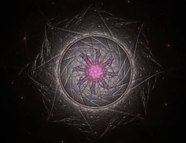 Uzay serisi geometrisini. C görsel olarak çekici zemin yaptı