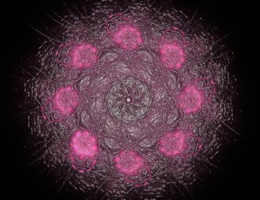 Uzay serisi geometrisini. C görsel olarak çekici zemin yaptı