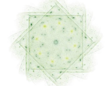 Renkli parlak nöron fraktal