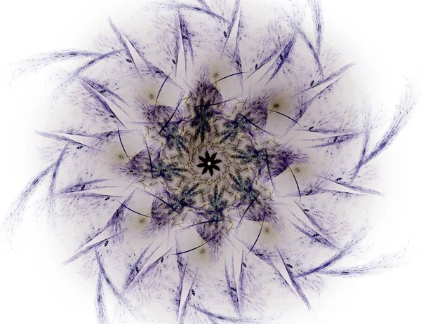 Σωματίδια από αφηρημένη fractal μορφές σχετικά με το θέμα της πυρηνικής φυσικής επιστήμης και της γραφιστικής. Ιερή γεωμετρία φουτουριστικό qua — Φωτογραφία Αρχείου