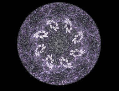 Uzay serisi geometrisini. C görsel olarak çekici zemin yaptı