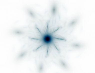 Soyut fraktal kırmızı arka plan ile kesişen daireler ve oval. disko ışıkları. Hareket illüstrasyon.