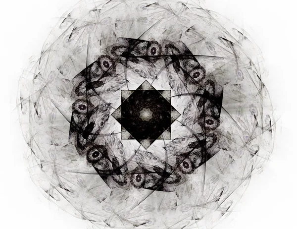 Bilgisayar fractal sanat yaratıcı tasarım, sanat ve eğlence için oluşturulan. Küre dönen arka plan.