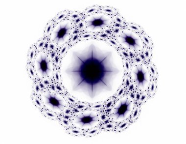 Geometrik Spiral aşağı düşüyor. Soyut renkli fraktal doku