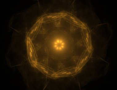 Soyut fraktal renk ve arka plan geçiş daire oval. Hareket illüstrasyon.