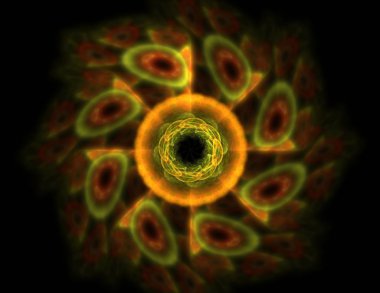 Soyut fraktal enkaz dijital sanat yaratıcı grafik tasarım için