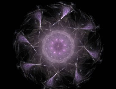 Soyut fraktal renk ve arka plan geçiş daire oval. Hareket illüstrasyon.