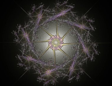 Uzay serisi geometrisini. C görsel olarak çekici zemin yaptı