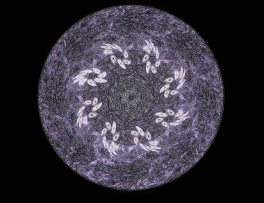 Uzay serisi geometrisini. C görsel olarak çekici zemin yaptı