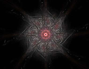 Uzay serisi geometrisini. C görsel olarak çekici zemin yaptı