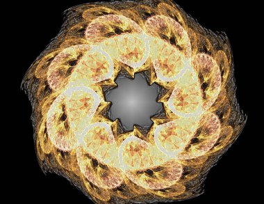 Uzay serisi geometrisini. C görsel olarak çekici zemin yaptı