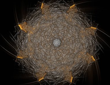 Uzay serisi geometrisini. C görsel olarak çekici zemin yaptı