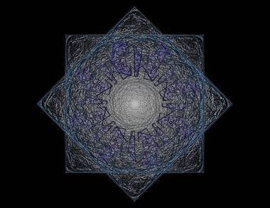 Uzay serisi geometrisini. C görsel olarak çekici zemin yaptı