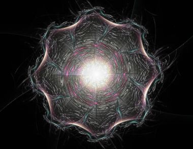 Uzay serisi geometrisini. C görsel olarak çekici zemin yaptı