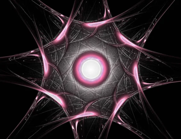 Dantelli renkli saat desen. Dijital fractal sanat tasarım. ABS