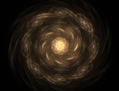 Soyut fraktal renk ve arka plan geçiş daire oval. Hareket illüstrasyon.