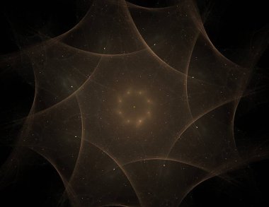 Soyut fraktal renk ve arka plan geçiş daire oval. Hareket illüstrasyon.