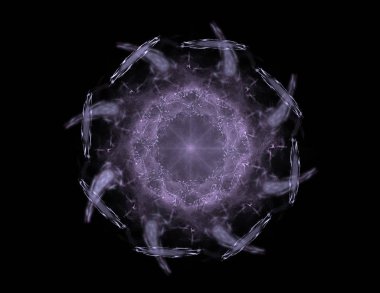 Soyut fraktal renk ve arka plan geçiş daire oval. Hareket illüstrasyon.