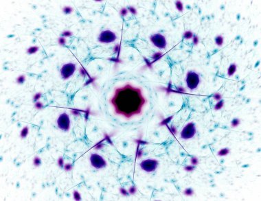 Soyut fraktal renk ve arka plan geçiş daire oval. Hareket illüstrasyon.