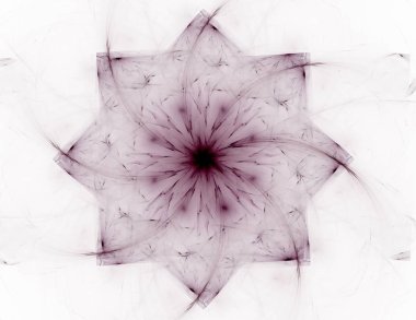 Konuyla ilgili soyut fraktal formlar grafik tasarım ve nükleer fizik bilim parçacıkların. Kutsal geometri.