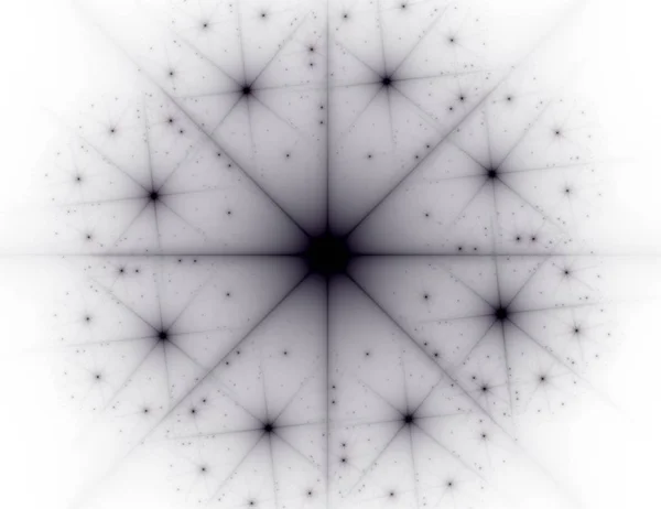 Geometria przestrzeni serii. Wizualnie atrakcyjny wykonane z siatki pojęciowej krzywe i fraktal elementów nadaje się jako element — Zdjęcie stockowe