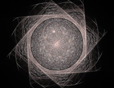 Uzay serisi geometrisini. C görsel olarak çekici zemin yaptı